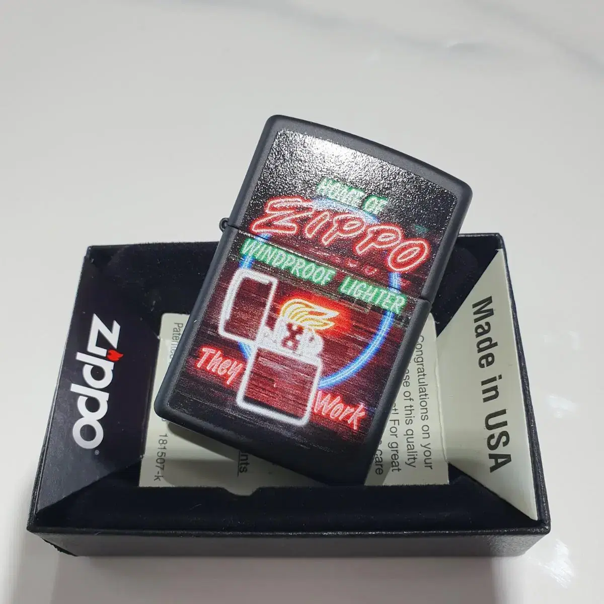 48455 ZIPPO DESIGN 정품 미개봉 새 지포라이터