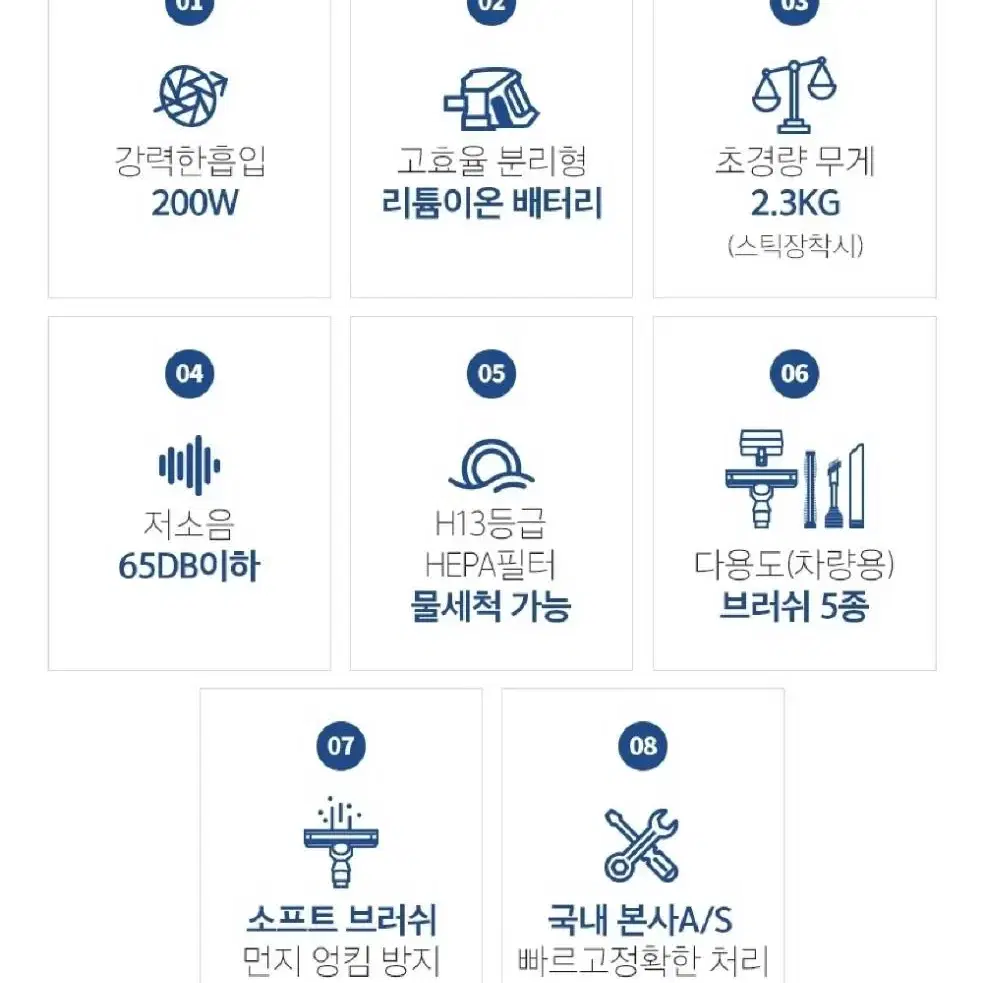 2개/ 비브르 스톰파워 무선청소기 VE12/ CUQ018