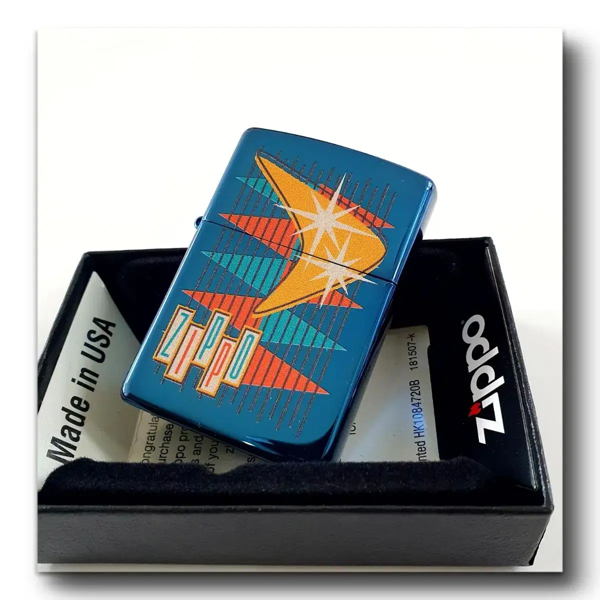 49768 RETRO ZIPPO DESIGN 정품 미개봉 새 지포라이터