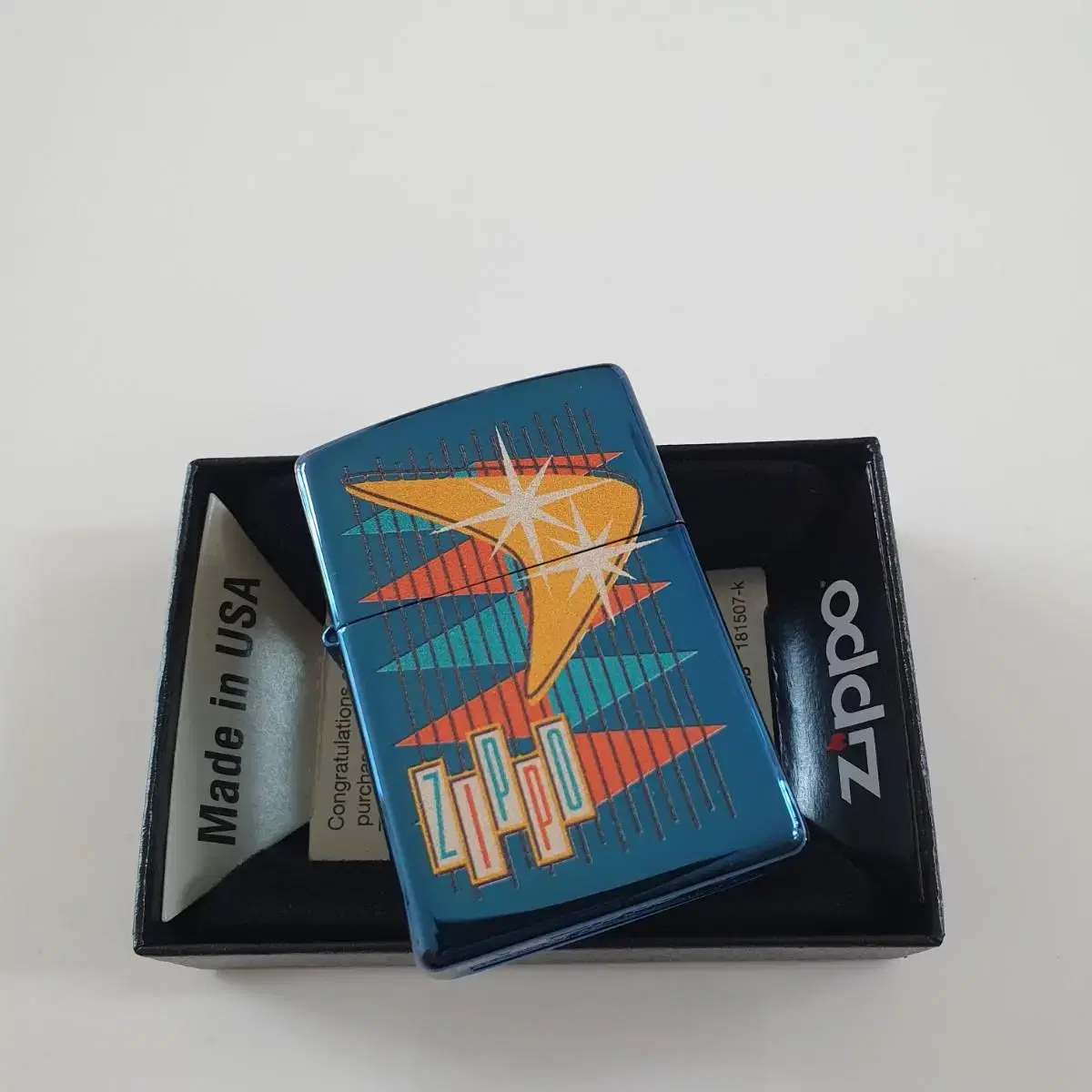 49768 RETRO ZIPPO DESIGN 정품 미개봉 새 지포라이터