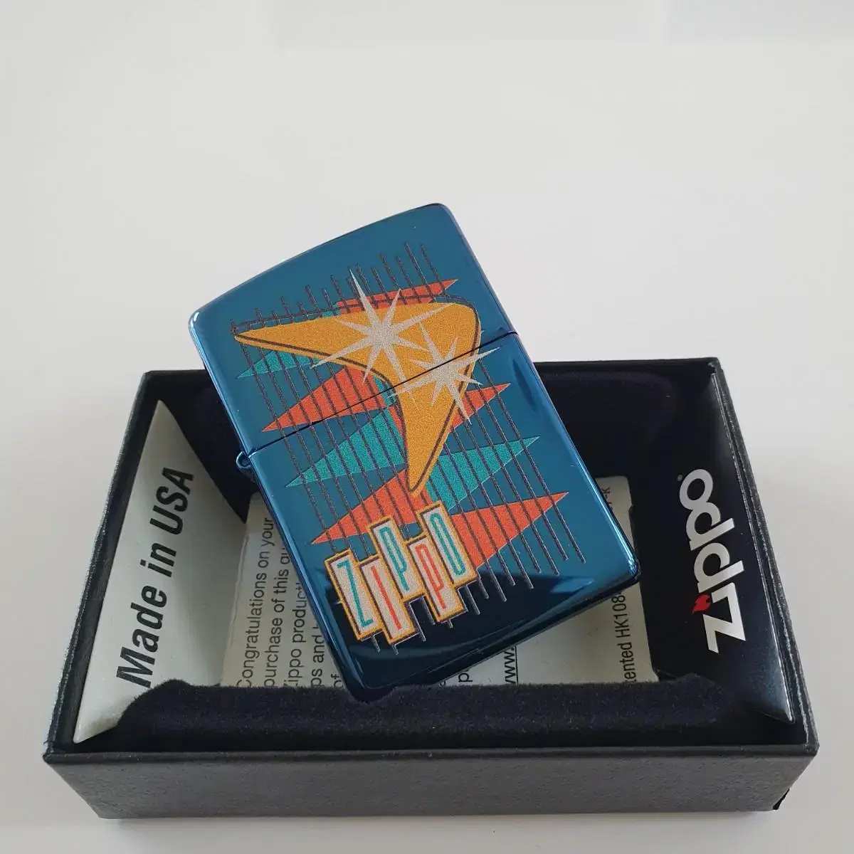 49768 RETRO ZIPPO DESIGN 정품 미개봉 새 지포라이터