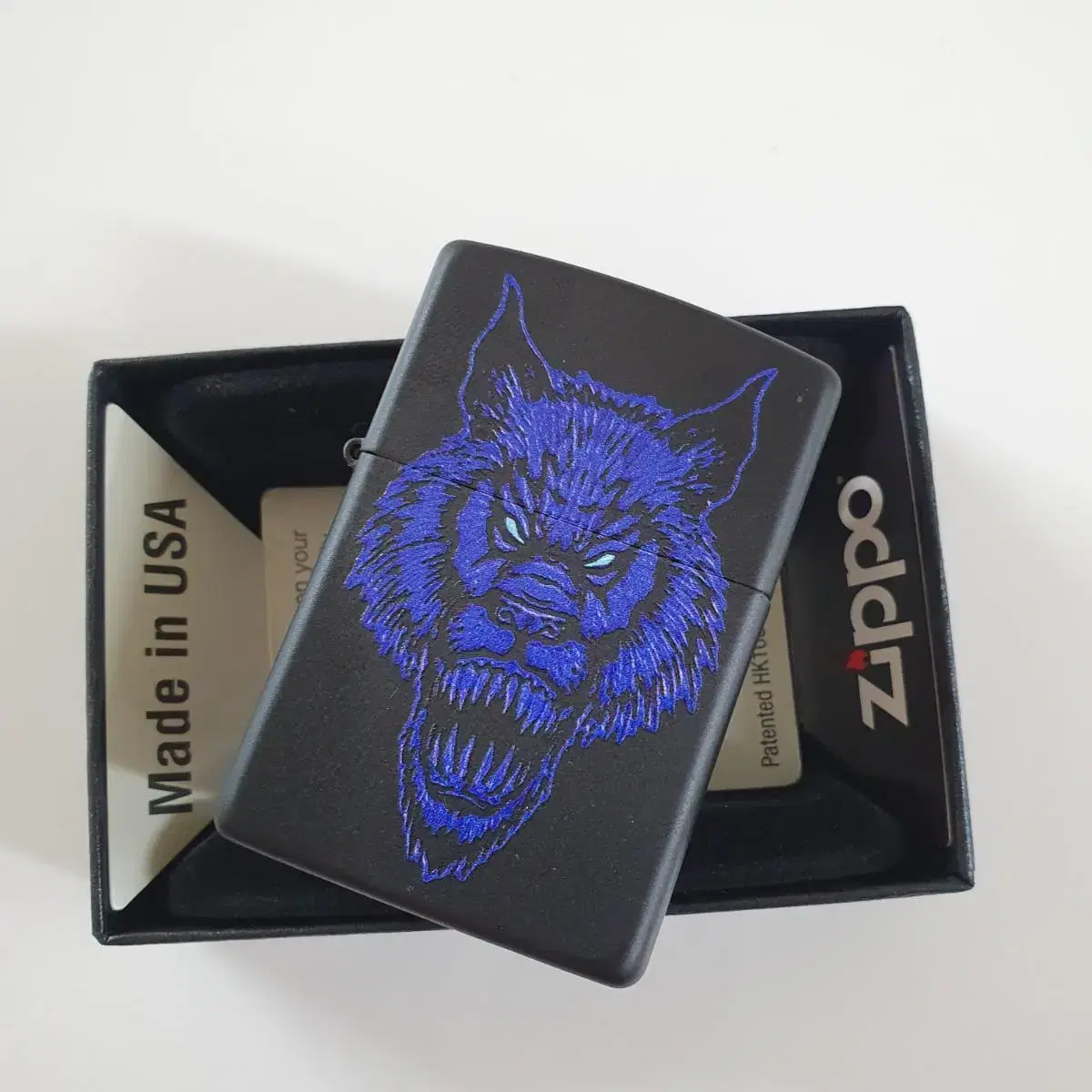 49414 WEREWOLF DESIGN 정품 미개봉 새 지포라이터