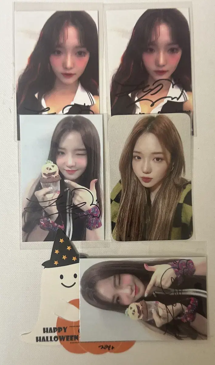 Fromis 9 roh jisun Ayukdae Halloween Night Mifan Yuri Gudu Photo Card