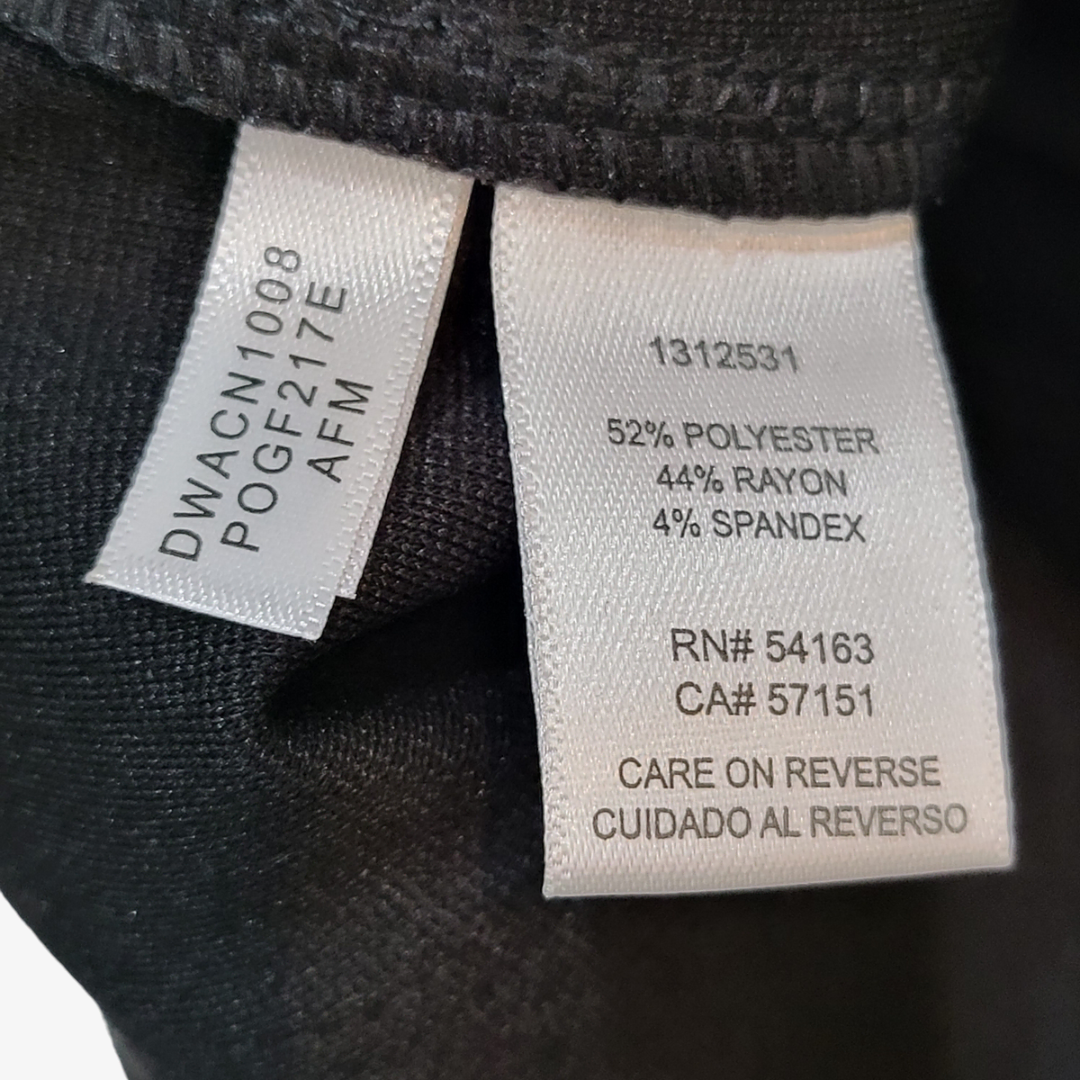 [27] (새제품) DKNY JEANS 다크그레이 스판 밴딩팬츠