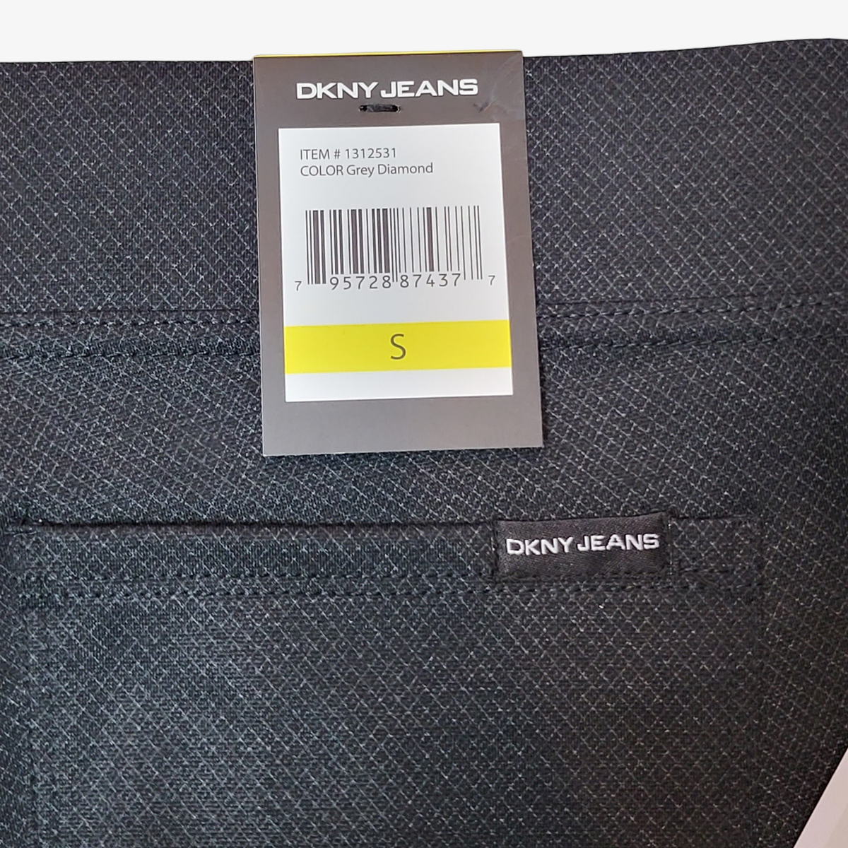 [27] (새제품) DKNY JEANS 다크그레이 스판 밴딩팬츠