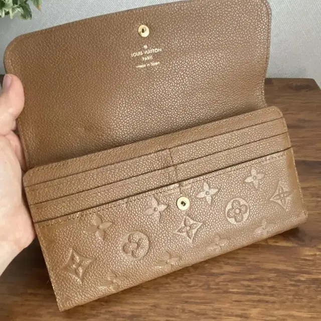 Louis Vuitton 루이비통 앙프렝뜨 가죽 장지갑