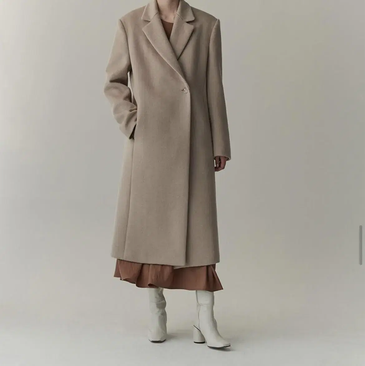 [리이]캐시미어롱코트(30만원)CASHMERE AND WOOL