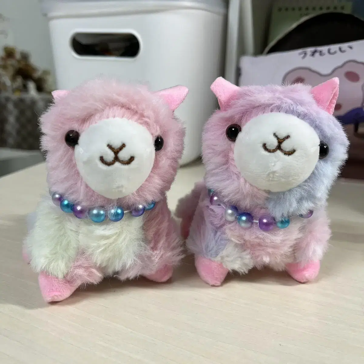 Alpaca doll keyring (new)