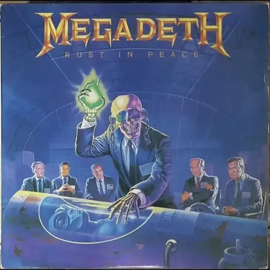 Megadeth lp korea 1991