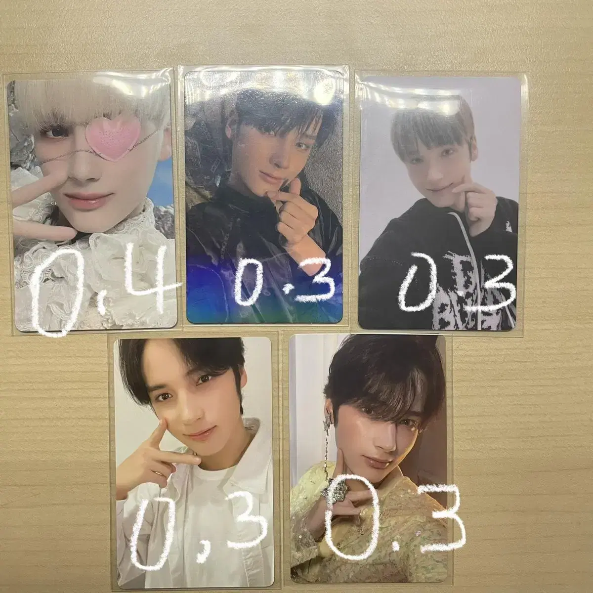 Hooning photocard wts