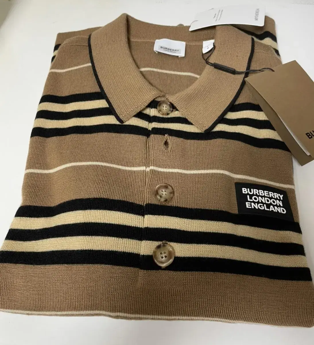 Burberry Striped Knit