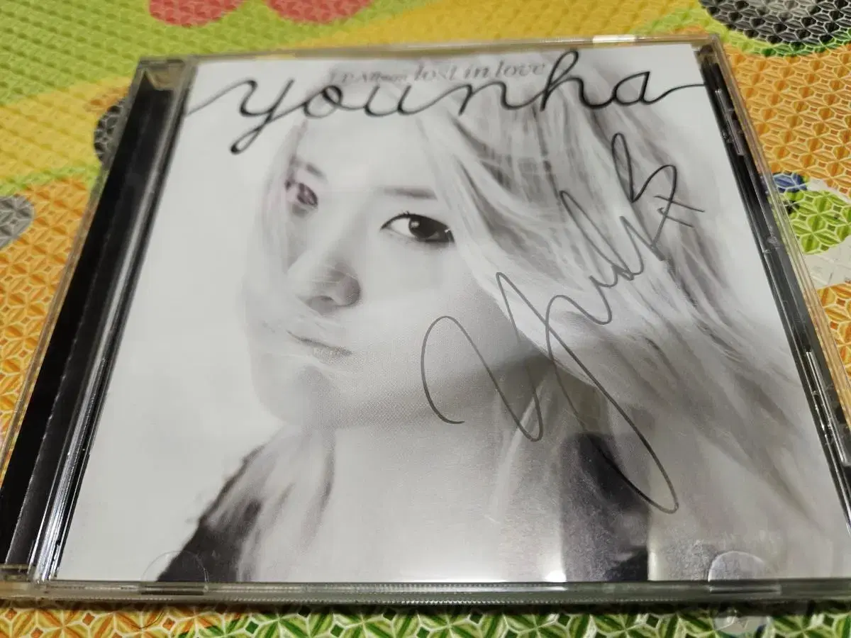 Autographed record signed by Yoon Ha