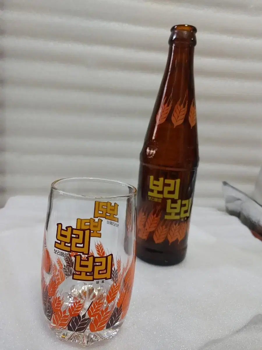 Yuri cup, drink cup, barley barley bottle