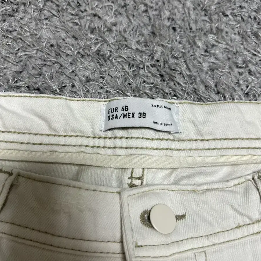 [USA38]204.자라 화이트 청 반바지 (zara denim)