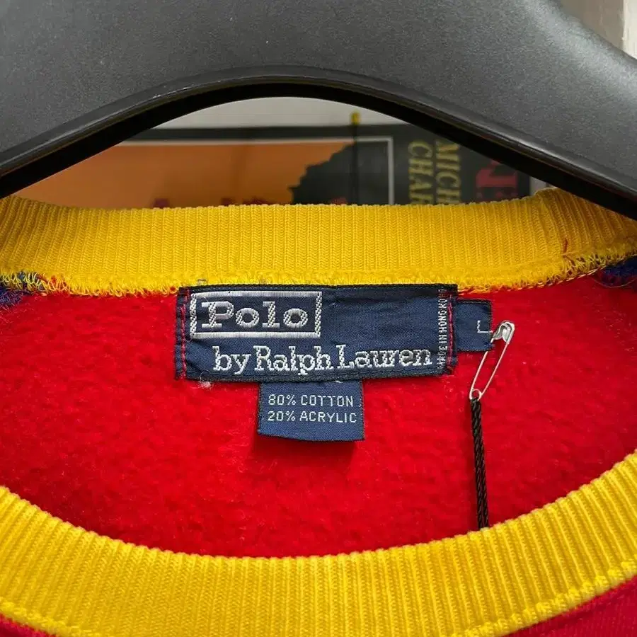 80s polo uni crest sweatshirt 폴로 빈티지 맨투맨