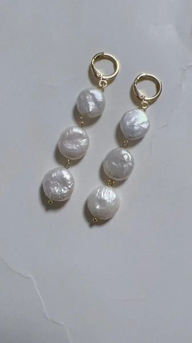 Special Price Natural Pearl Earrings Baroque Pearl 13mm