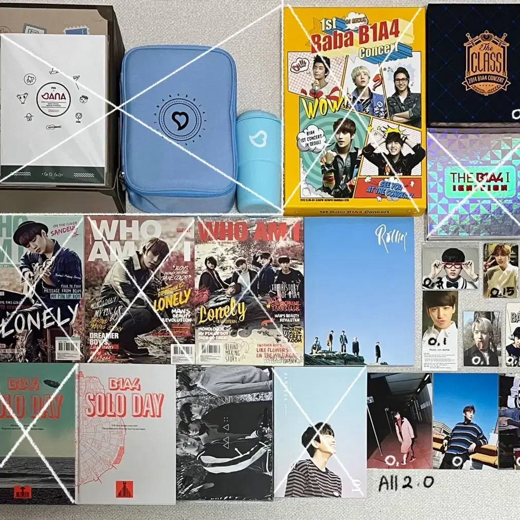 B1A4 포토카드 인화사진 개봉앨범 DVD THE CLASS