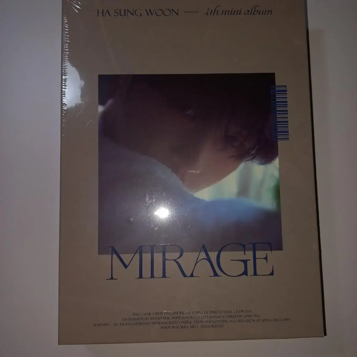 Unsealed sungwoon MIRAGE 4 mini-albums