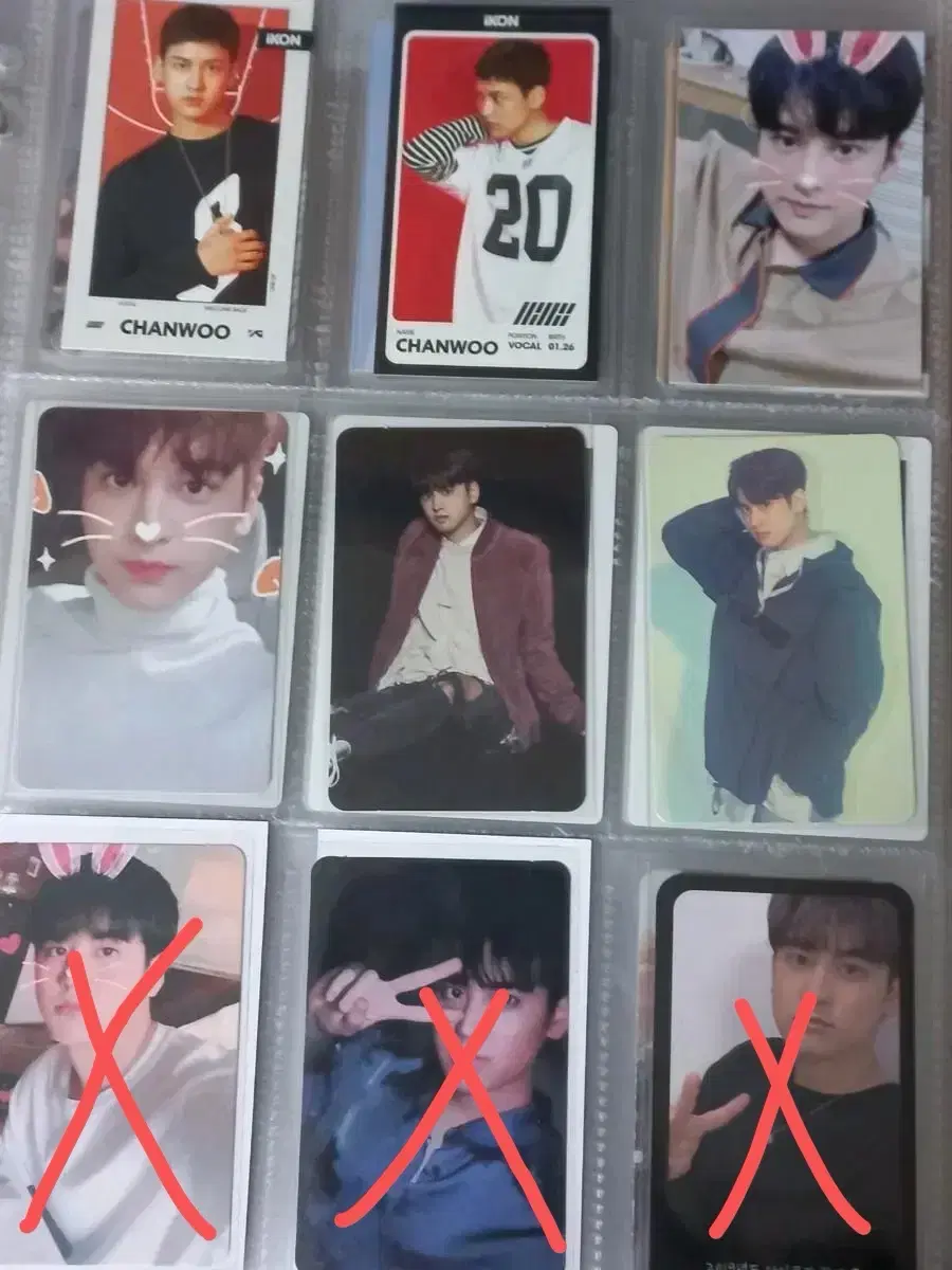 ikon photocard jung chanwoo bobby song yunhyeong kim jinhwan kim donghyuk koo junhoe wts