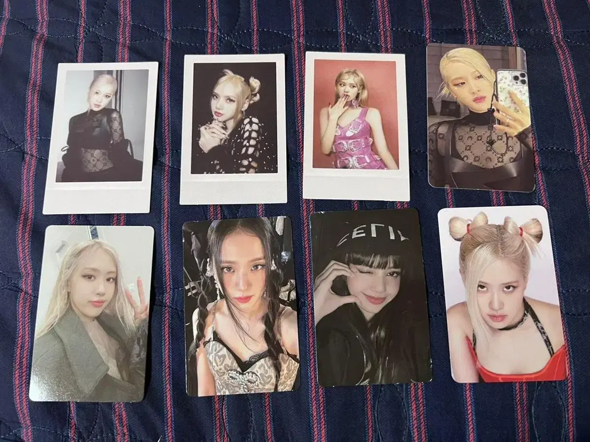 Chapter 18 Bulk) Black Pink Bonpink photocard Organized by: Jisoo, Jennie, Rose, Lisa