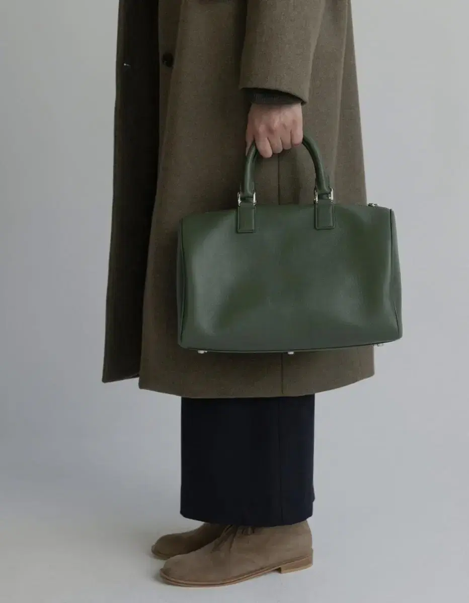 Moon Dal Boston Bag Khaki