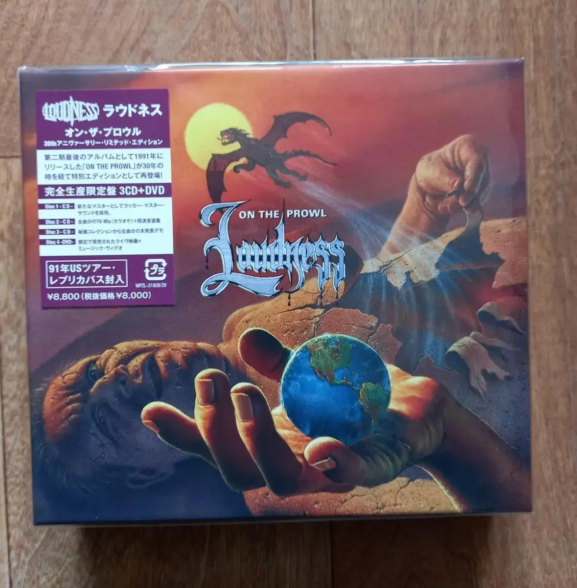 Loudness cd 라우드니스 30주년반 시디