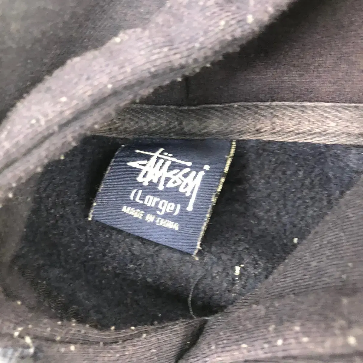 90s stussy 스투시 루이비통 모노그램 후드티