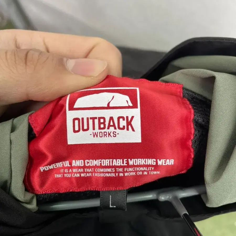 outback works 바람막이 L