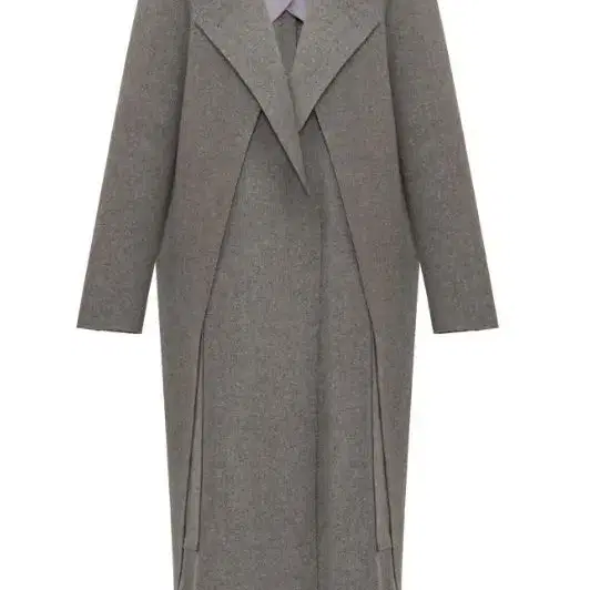 레디투웨어 masion long layered coat