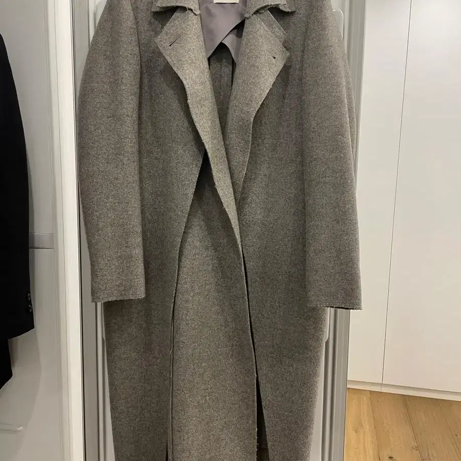 레디투웨어 masion long layered coat