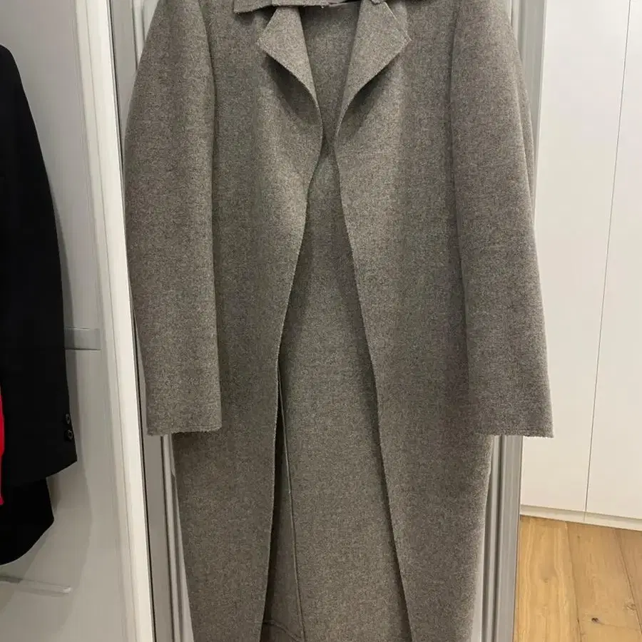 레디투웨어 masion long layered coat