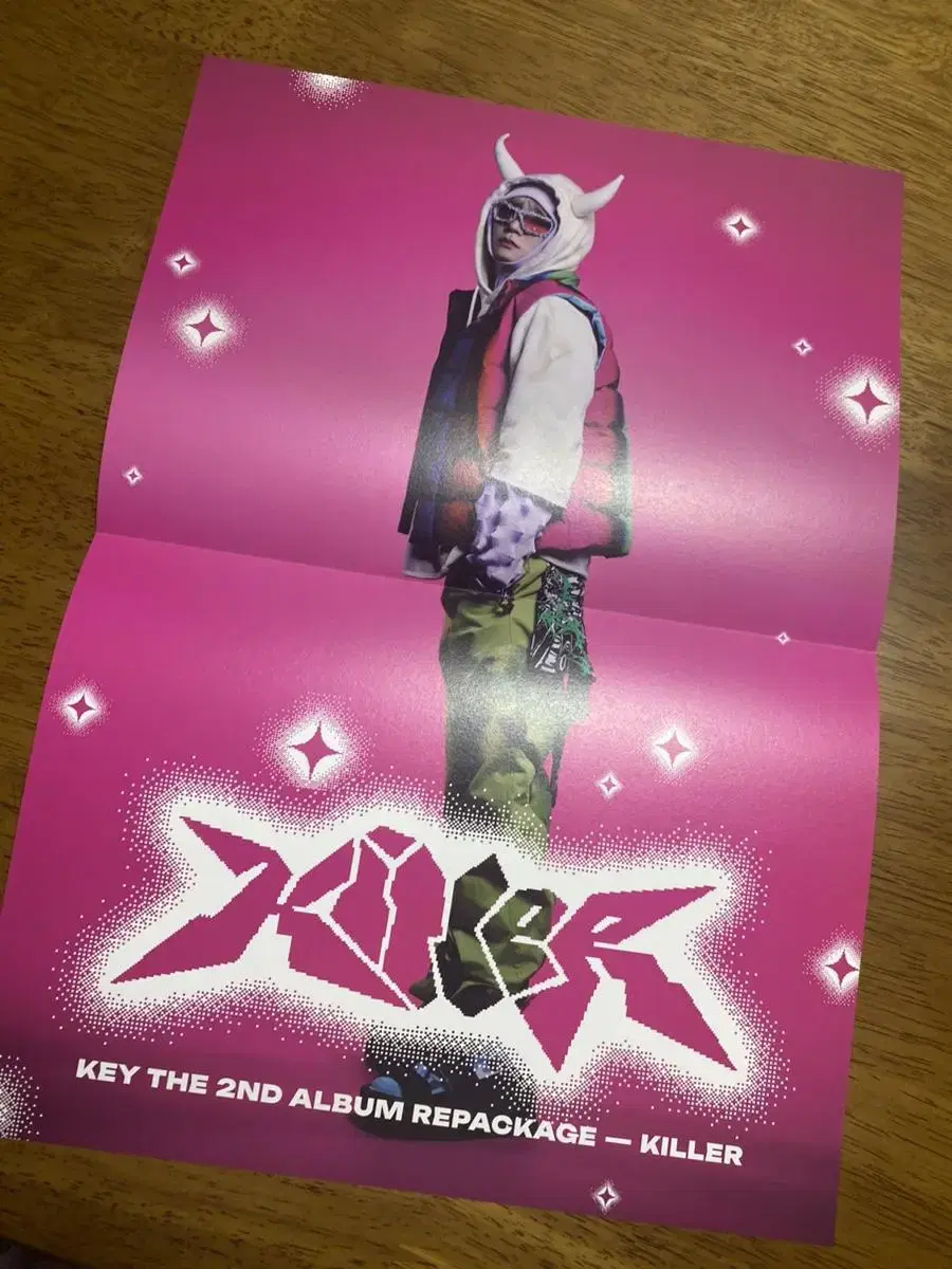 Shinee key KEY Killer album Grounded poster