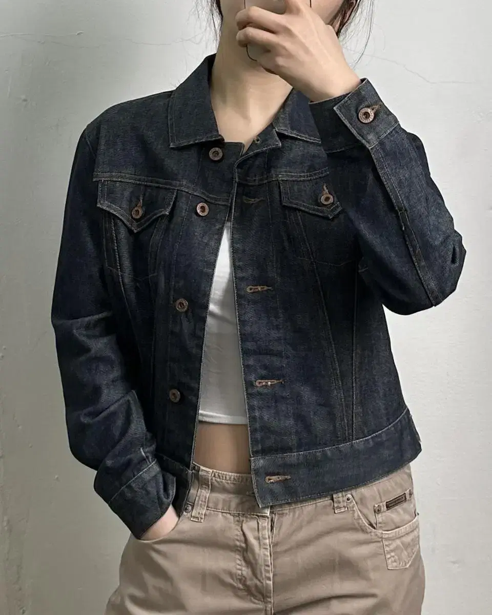 gap denim western jacket