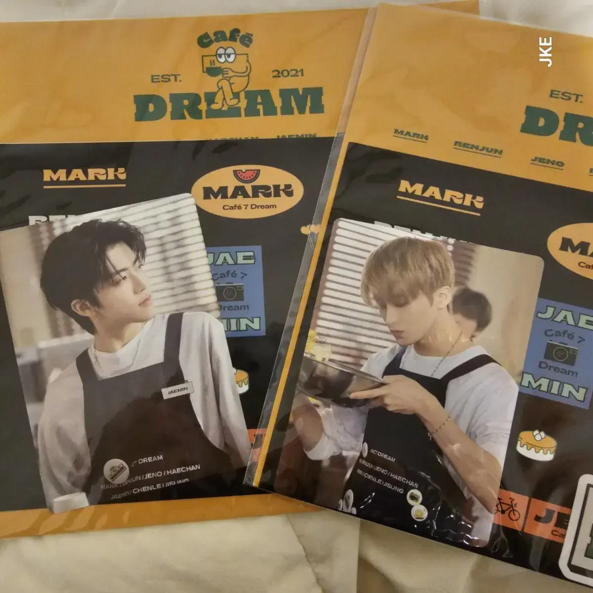 (Unsealed) nct dream jaemin mark Luggage Sticker Set NCT NCTDREAM