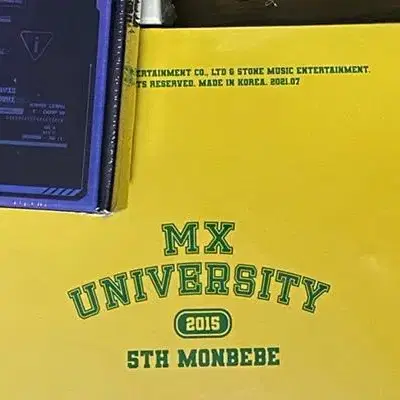 몬스타엑스 5기 팬콘 dvd 디비디 미개봉