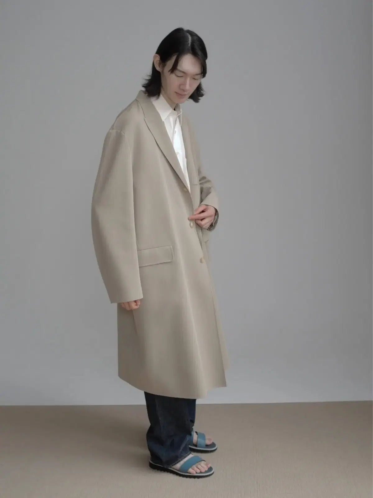 [5] orari hand sewn coat hand sewn