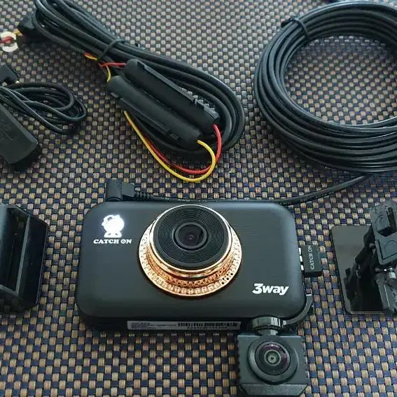 캐치온 3WAY 3채널 블랙박스 (64GB, GPS, WiFi)