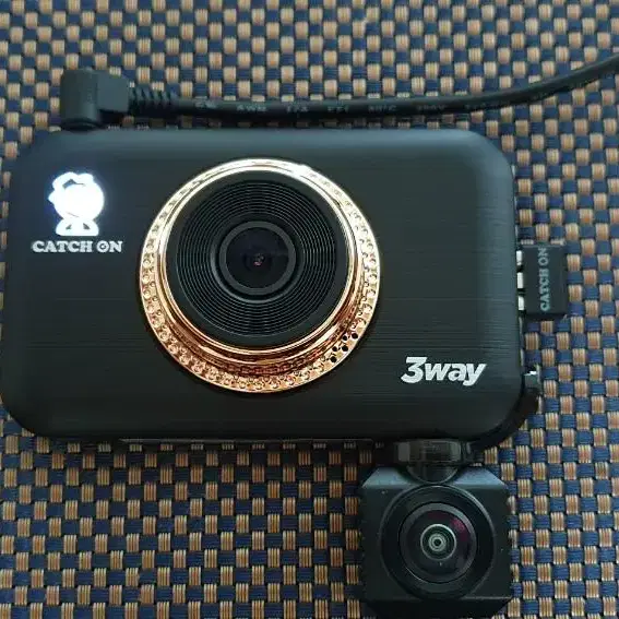 캐치온 3WAY 3채널 블랙박스 (64GB, GPS, WiFi)