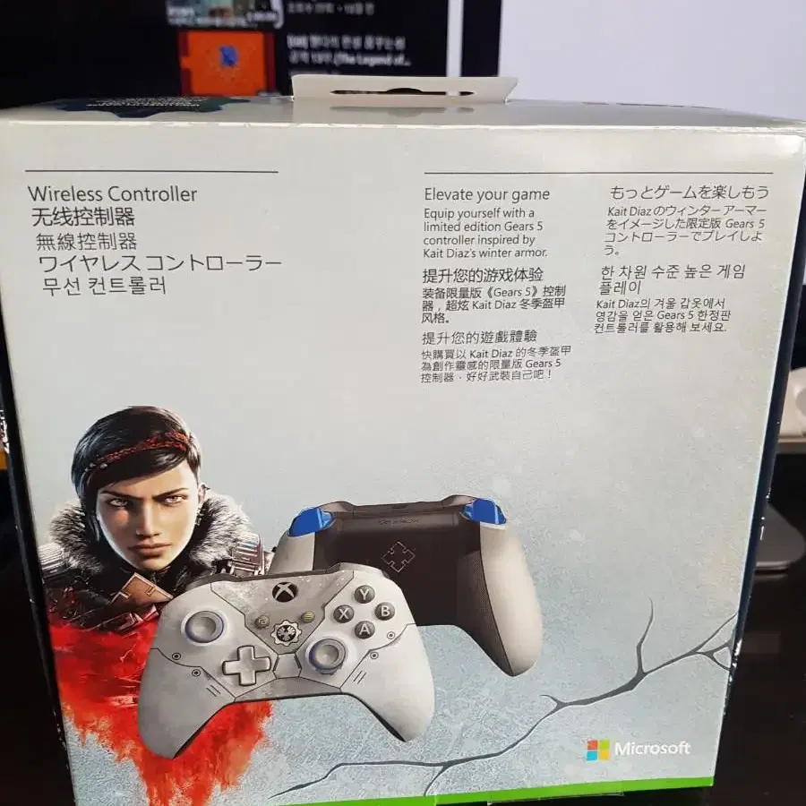 xbox 무선 컨트롤러 기어스 5 kait diaz 한정패드