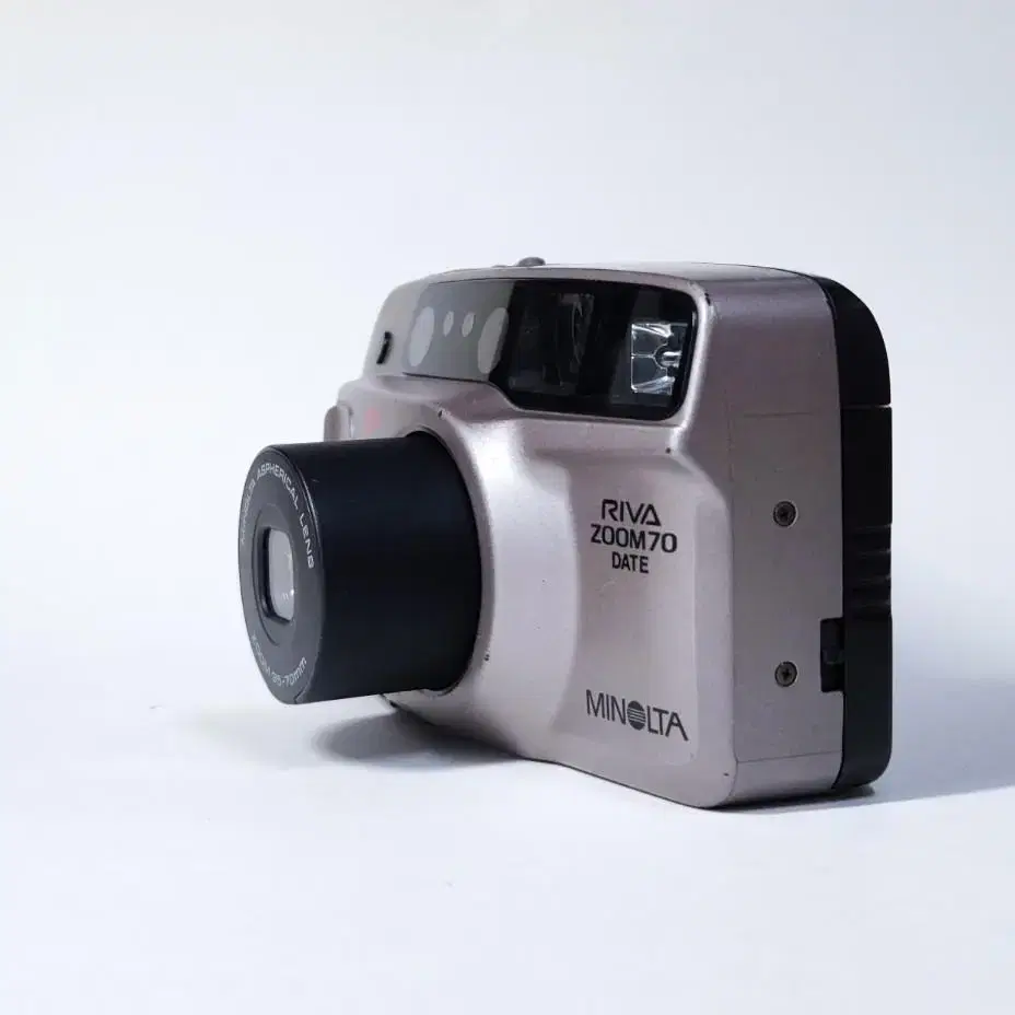 MINOLTA RIVA ZOOM  70 DATE. 필카 정상작동.