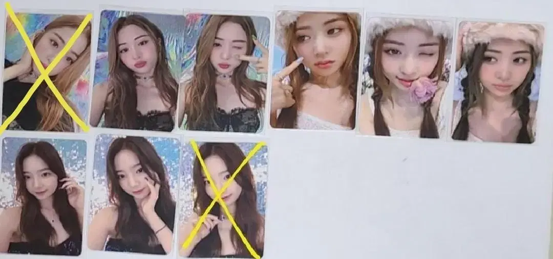 le sserafim huh yunjin kazuha music korea photocard wts kim chaewon sakura Hong Eunchae