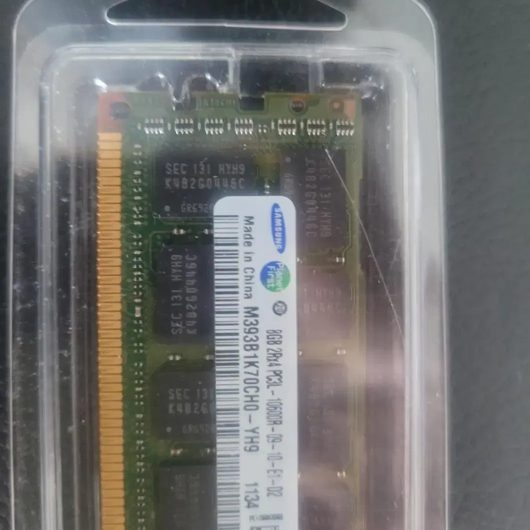 삼성 DDR3 8GB PC3L 메모리 RAM 저전력 총 16 GB