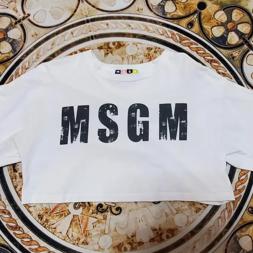 MSGM 크롭 티셔츠 xs