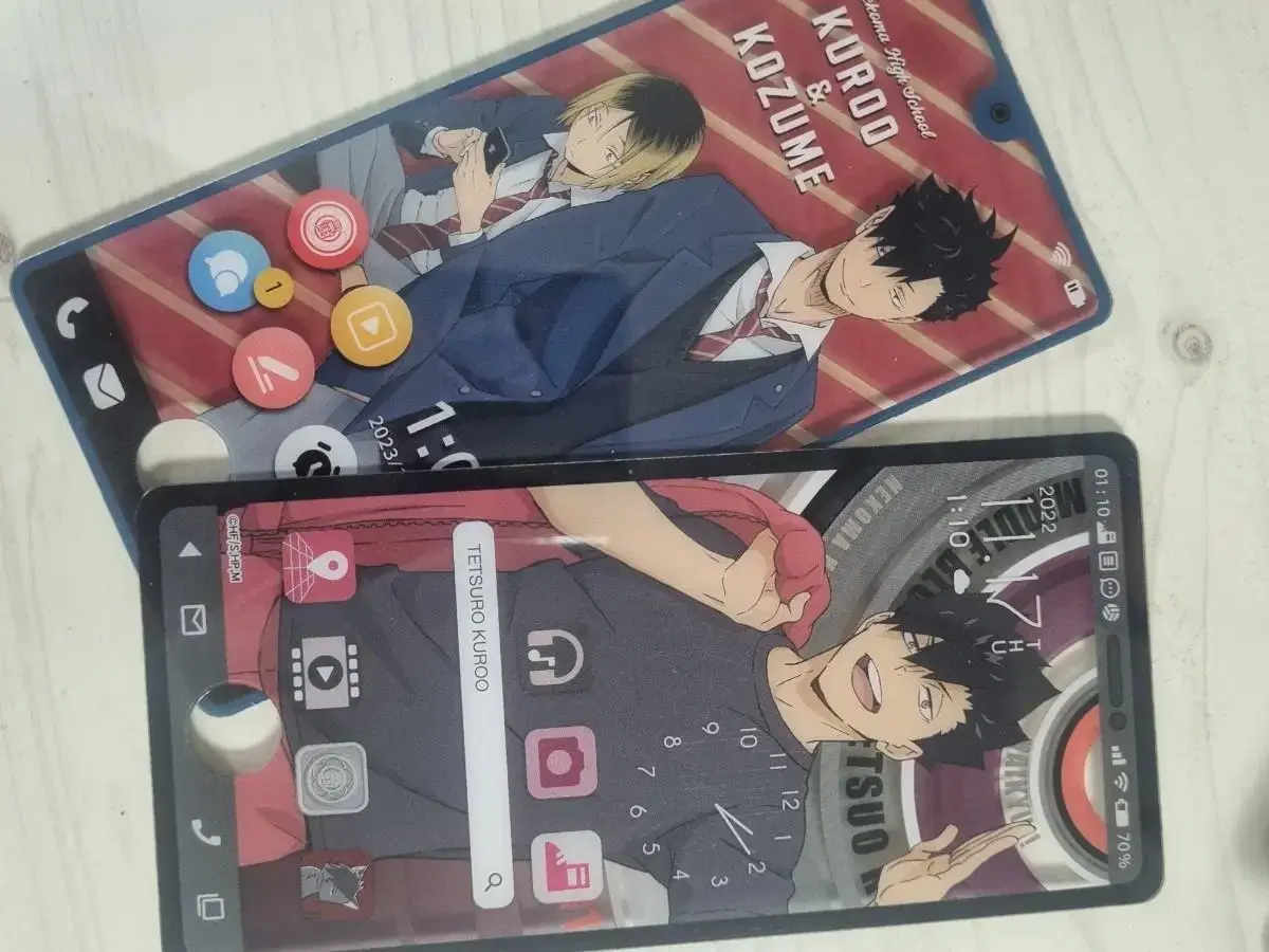 Kuroo Cell Phone Photocard