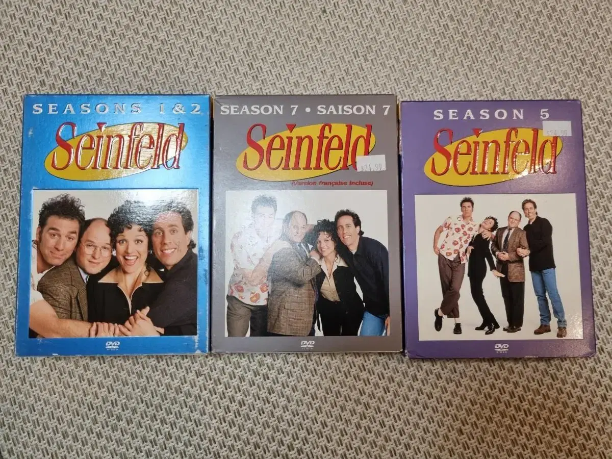 [DVD] 사인펠드 Seinfeld 시즌 1&2, 5, 7