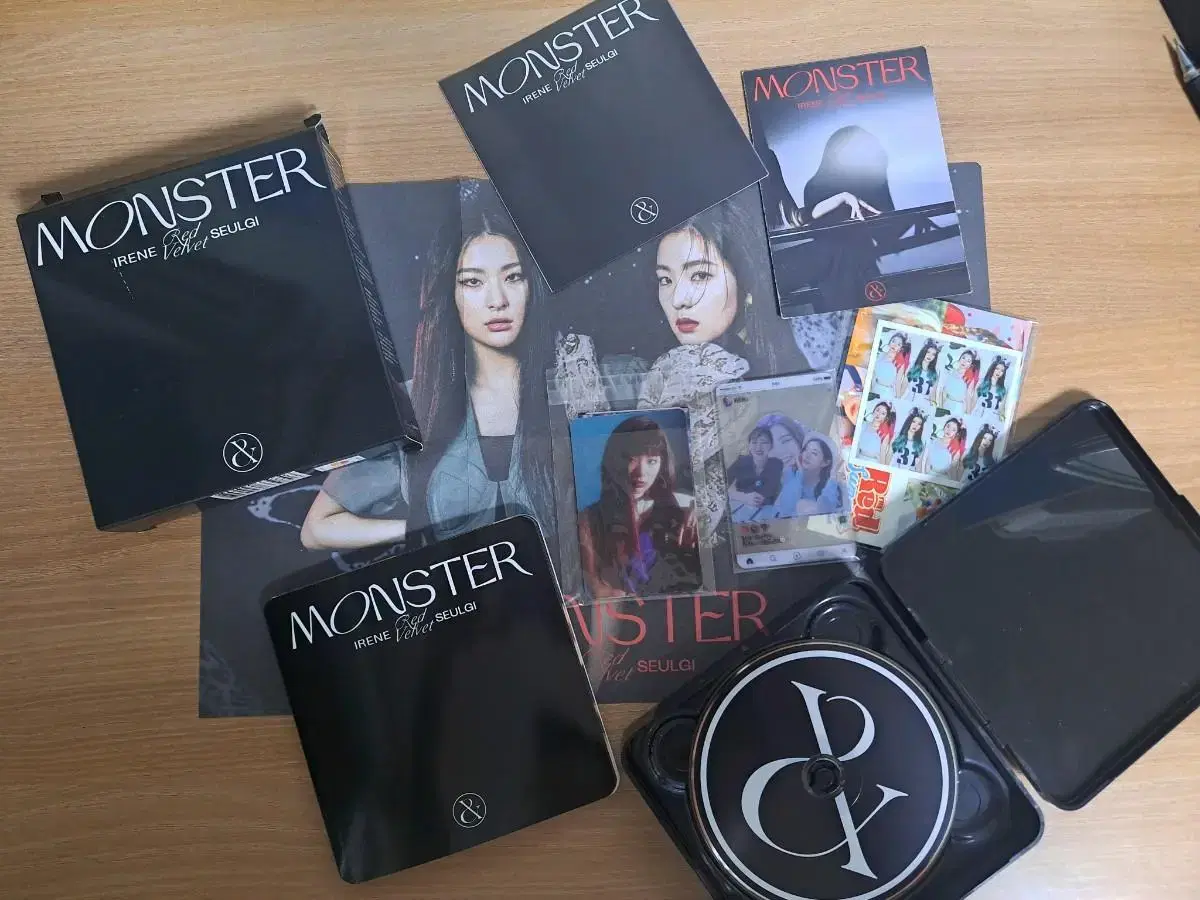 Red Velvet Monster album + unofficial goods