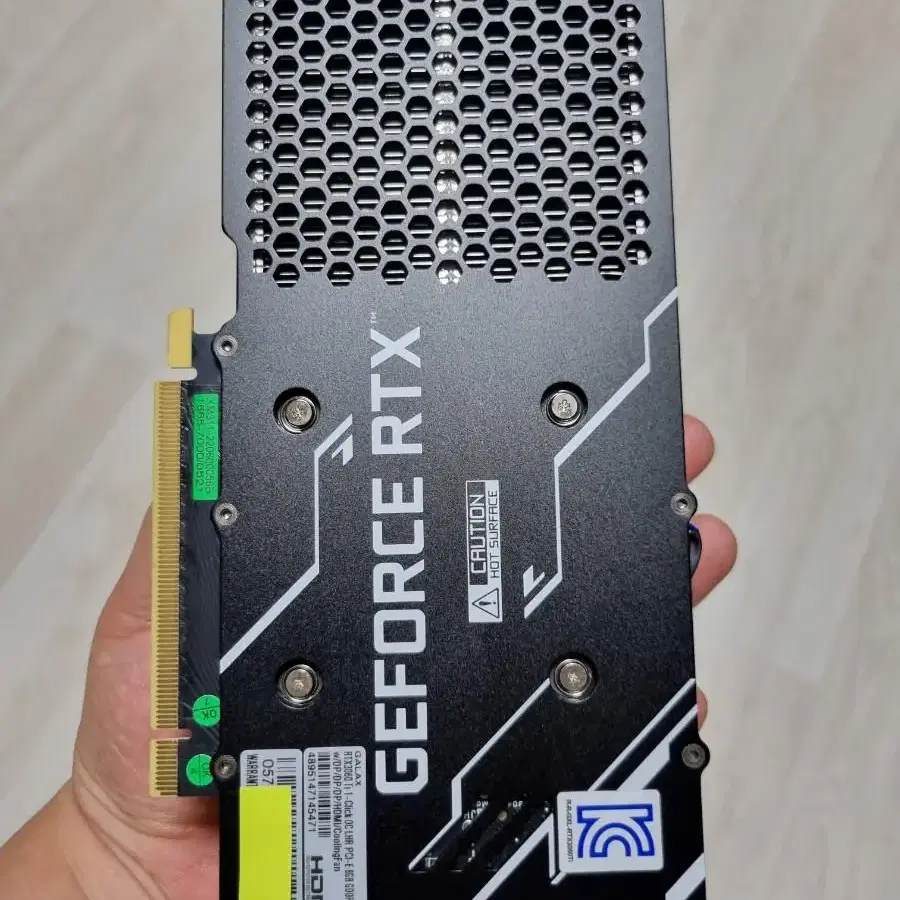 갤럭시 3060ti 1 click OC 22년 7월품