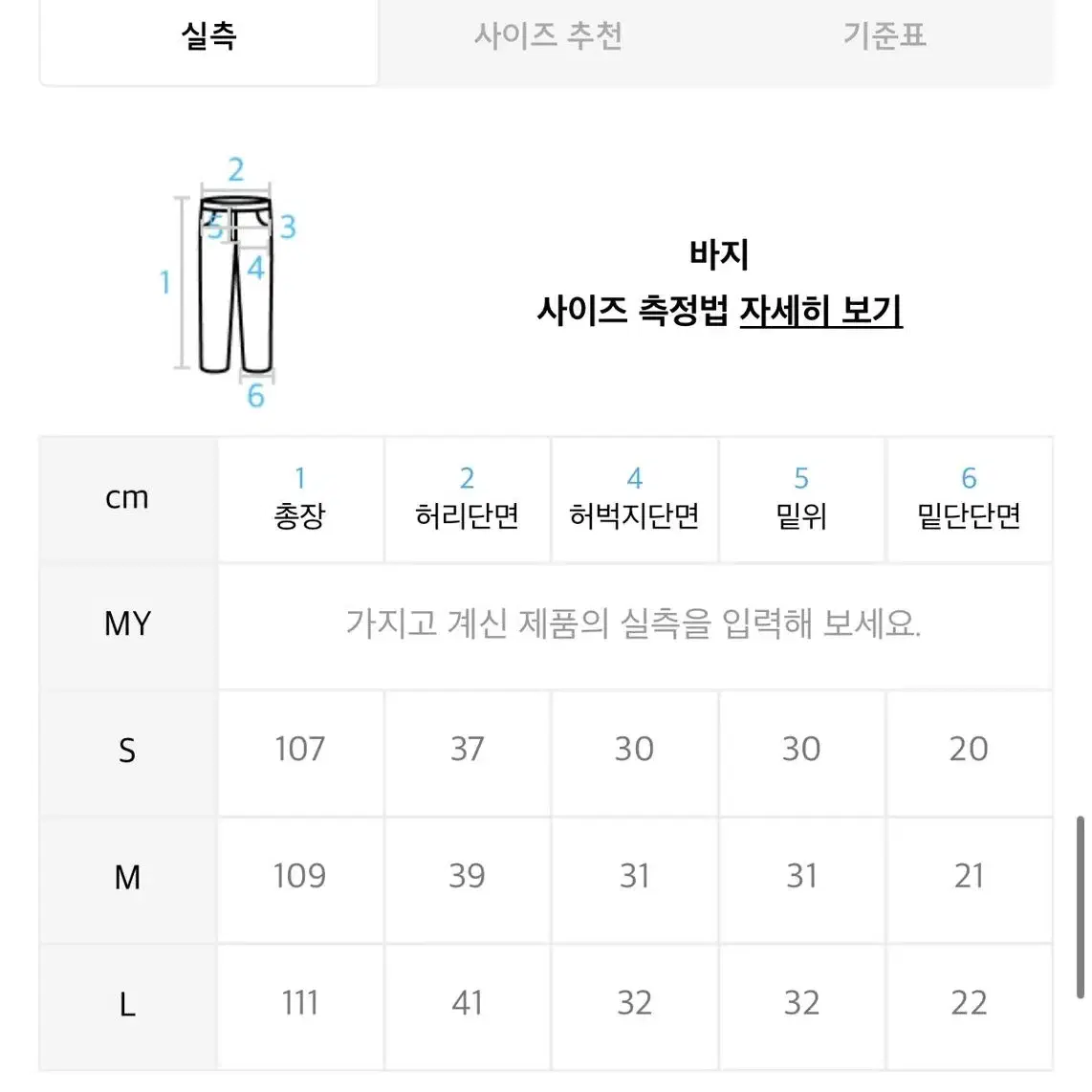 매스노운 더블 인시전 데님 팬츠