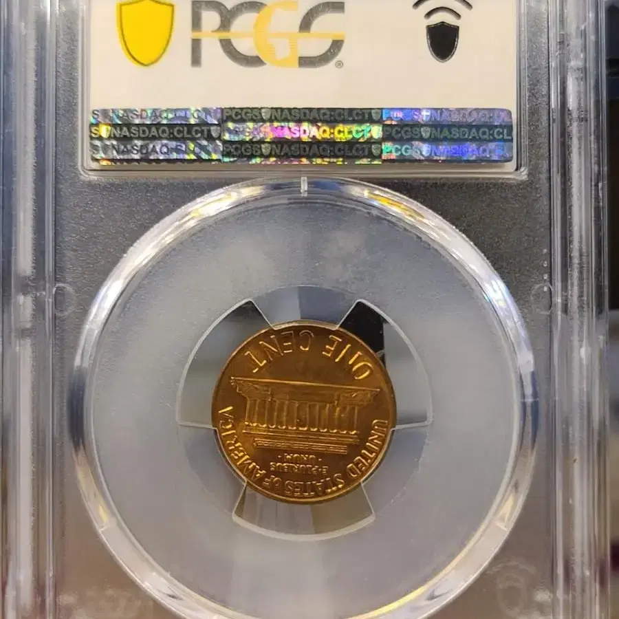 11060- 완전미사용 링컨1센트,1969년-S, PCGS MS64RD