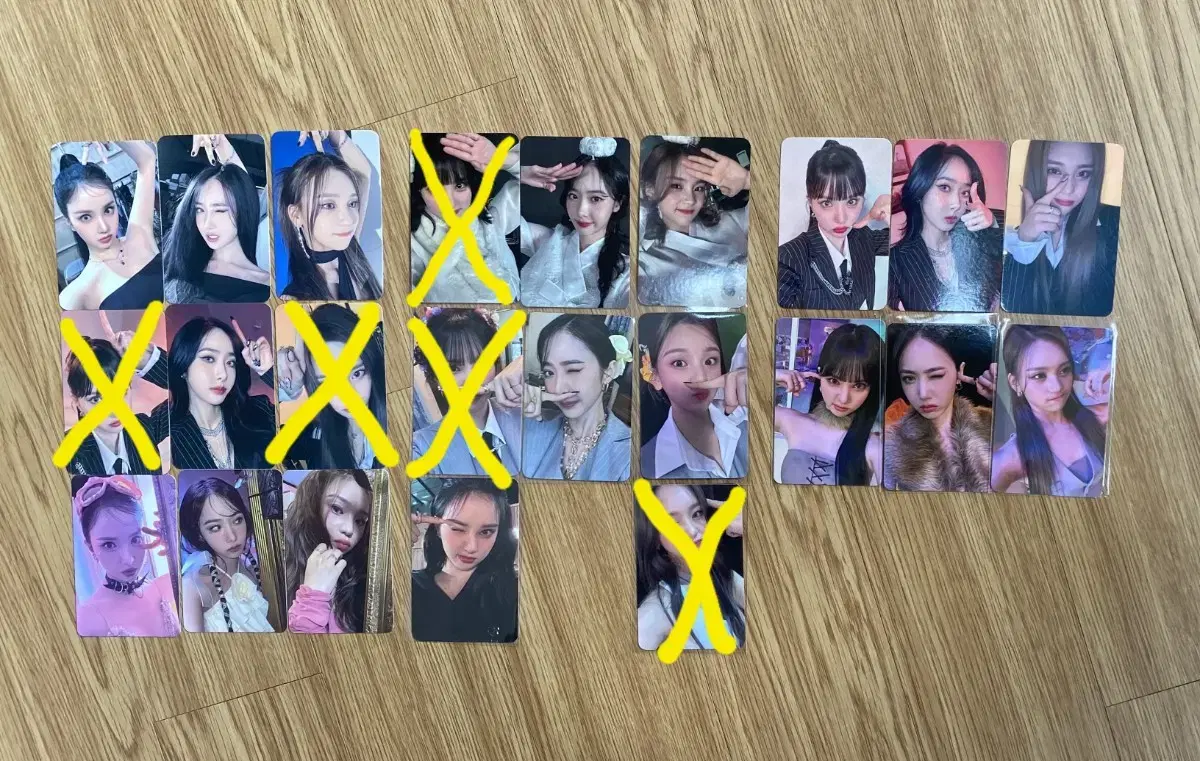 Viviz Mini 3-pack pull-ups various unreleased photocard sells